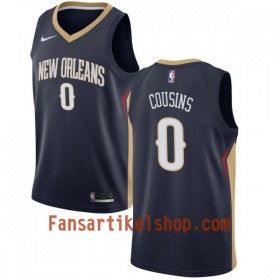 NBA New Orleans Pelicans Trikot DeMarcus Cousins 0 Nike 2017-18 marineblau Swingman - Herren